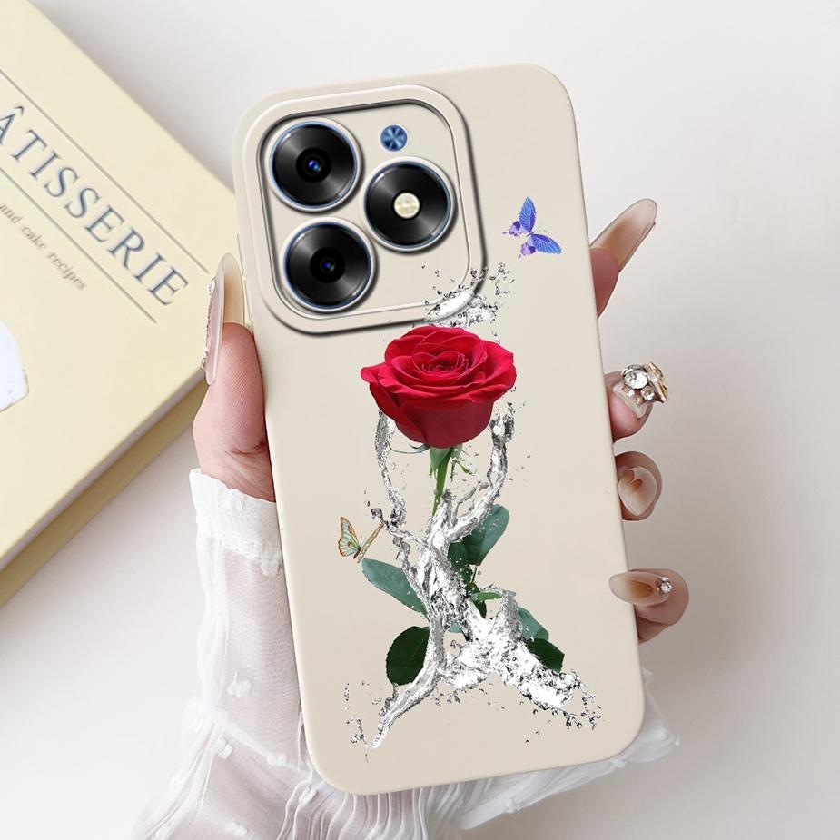 Чехол для Tecno Spark 20C Spark20 Pro KJ6 Новый модный чехол с рисунком-конфетой Ударопрочный чехол для телефона Для Tecno Spark 20 Pro Plus Корпус