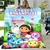 1pc Blanket Gabby's Dollhouse Print Design, Lightweight Blanket for Sofa, Bed- Soft &Warm, Gift for All Seasons like Christmas, Halloween