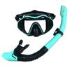 Underwater Snorkeling Half Face Face Swimming Mask Set Scuba Diving Respirator Masks Anti Fog Safe Breathing Snorkeling Masks for Crystal Clear Views