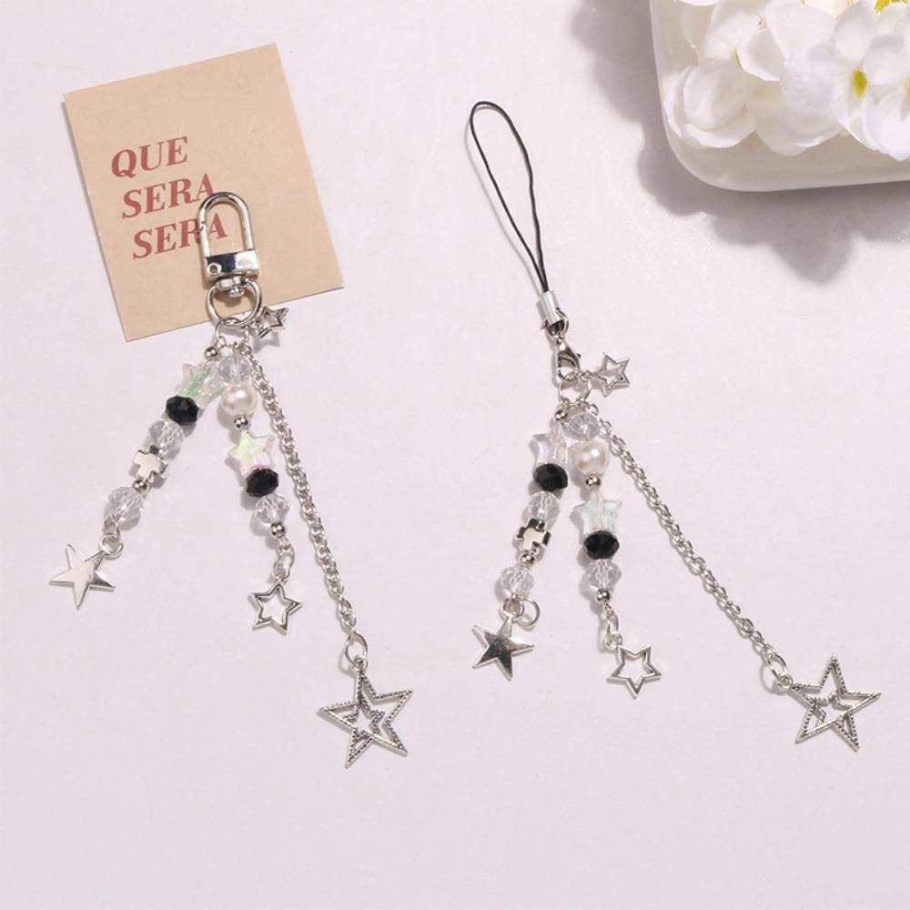 Stylish Lanyard Y2K Phone Chain Key Chains Y2k Earphone Case Pendant  Bag Decoration