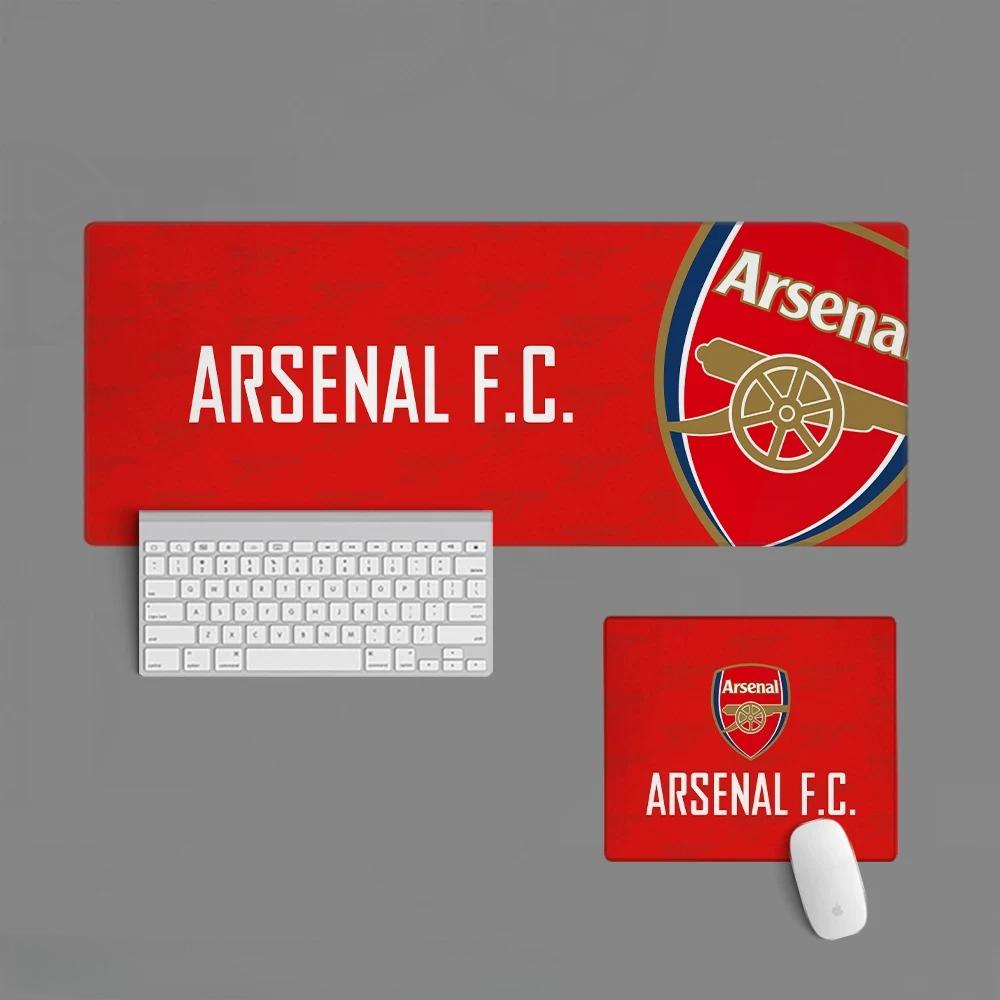 High quality leather non-slip mouse pad oversized office keyboard pad book table mat football fan supplies gift premier league arsenal gunner henry