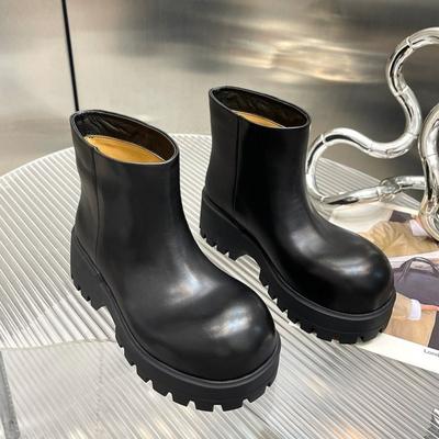 Женские ботинки на толстой подошве, роскошные дизайнерские ботинки челси из мягкой кожи с квадратным носком, модная женская обувь с высоким верхом