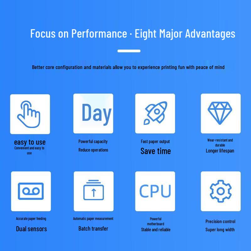 Xprinter XP-H500B Bluetooth Thermal Transfer Label Printer CN plug (adapter included)