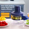 Pelador eléctrico de frutas y verduras para cocina y negocio comercial