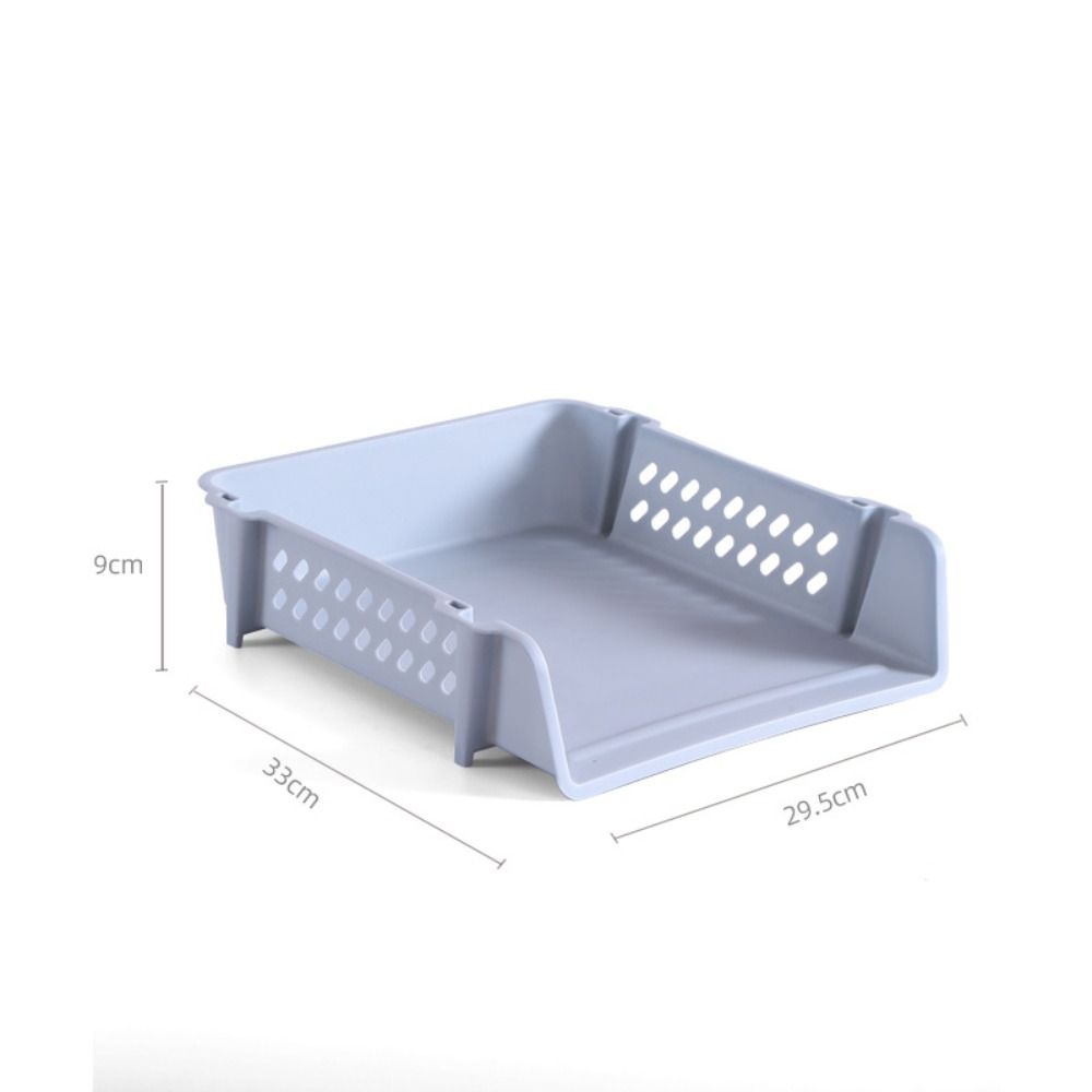 Держатель лотка для документов для дома, штабелируемый многослойный кейс для хранения бумаги, креативная стойка для файлов для дома и офиса