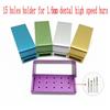 15holes Dental High Speed Burs Stand Holder Block Autoclavable Disinfection Burs Box Case Dental FG Burs Holder