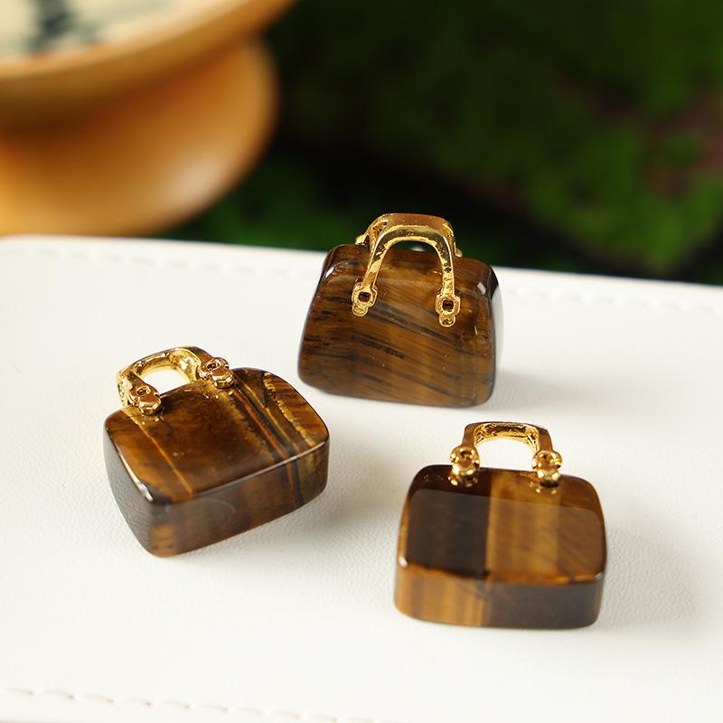 Аметист и Розовый Кварц Кристальная Подвеска Украшение для Сумки