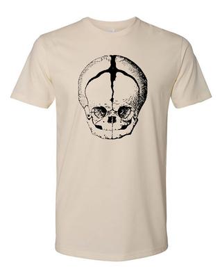 Cottage Cult Clothing Футболка Хлопок Готика Ведьма Оккультизм Викторианский Младенческий Череп