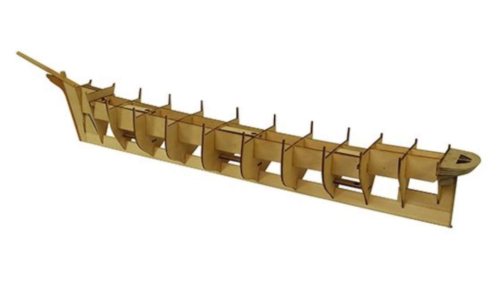 Набор для сборки деревянной модели Вуди Джо Катти Сарк с парусом 1/100