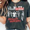 Футболка One Direction World Tour 2026, футболка One Direction в стиле кантри свободного кроя, унисекс, на все сезоны, хлопковая футболка в стиле хип-хоп и стритвеар, оверсайз.