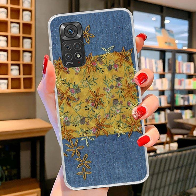 Jeans Cowboy Denim Printed Cover Phone Case For Xiaomi Redmi Note 15 14 13 12 11 10 Pro Plus 14S 12S 11S 11T 11E 10S Soft Fundas