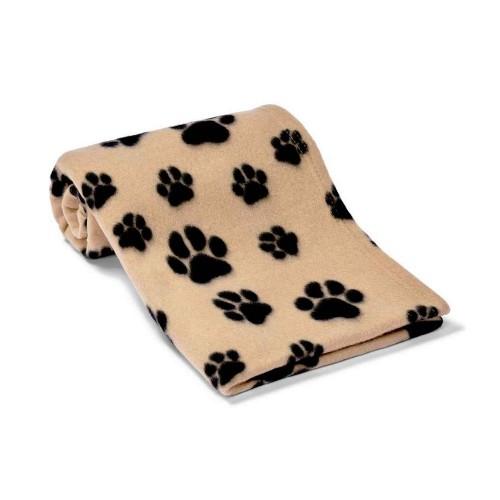 Флисовое одеяло для собак Brand Lab Paw Print