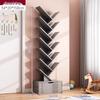 miflame Tree Branch Corner Bookshelf