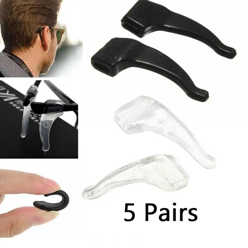 Eye Glasses Anti Slip Ear Hook Eyeglass Eyewear Accessories Silicone Grip Temple Tip Holder Spectacle Eyeglasses Grip