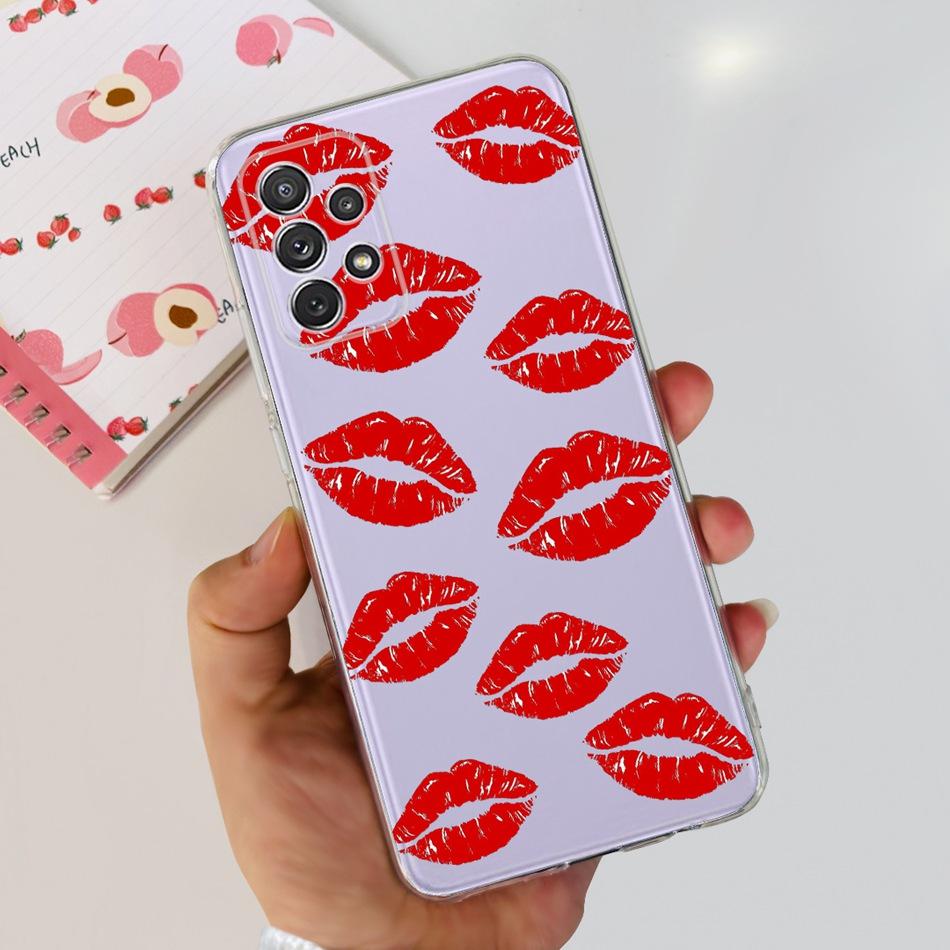Чехол для Samsung Galaxy A52 Чехол Samsung A52s 5G Элегантная Печать Мягкий Силикон ТПУ Задняя Крышка Телефона Для Samsung A52 4G 5G A 52 52s