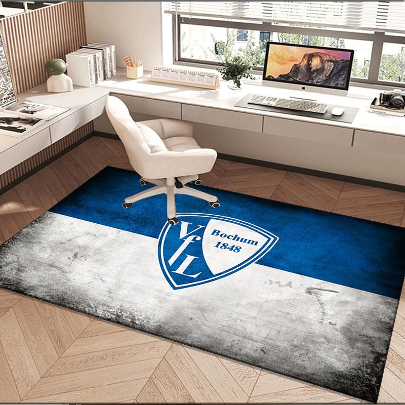 1PC rug Bochum Crest Carpet, Chair Rug,Area Rug for Office Bedroom living rooms bedroom, Doormat decor Christmas fan gifts