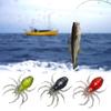 10 шт. Приманки-пауки Мягкие приманки Топвотер Плавающие приманки Наживки Искусственные приманки-пауки Свимбейт для рыбалки