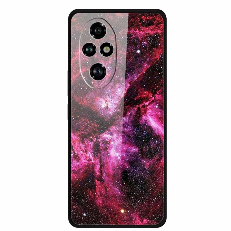 Tempered Glass Case For Honor 200 Pro Case Hard Phone Back Cover Soft Bumper For Honor 200 Pro Case Honor200 Pro 200Pro Bag Capa