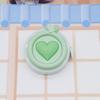 1pc Compact Retractable Pastel Heart-Shaped Mini Tape Measure - for Body Measurements, Clothing