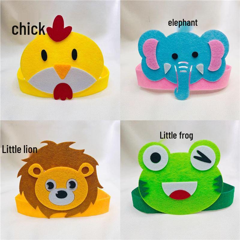 Подставка для пальчиковых кукол в виде животных для языковых зон детского сада и кукольного домика