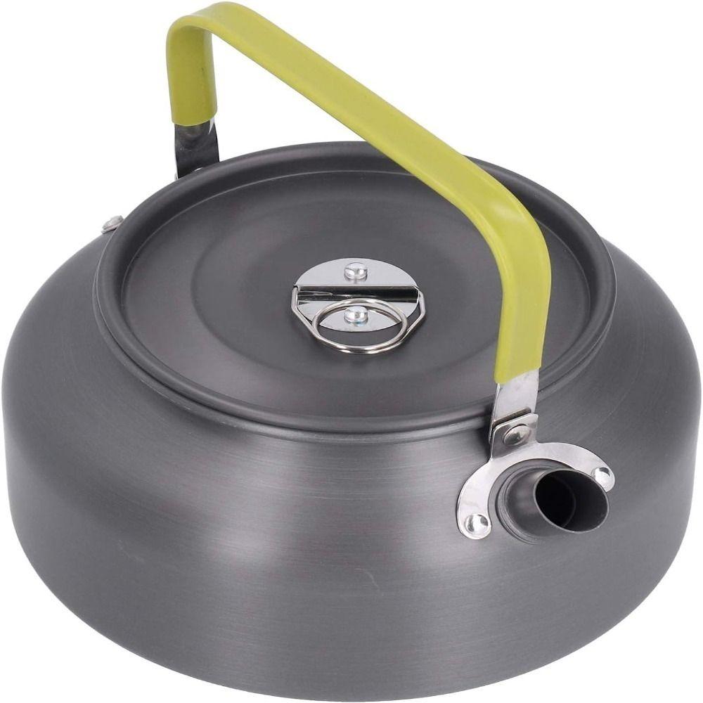 Aluminum Alloy Camping Kettle Compact Water Boiler Durable Coffee Pot Outdoor