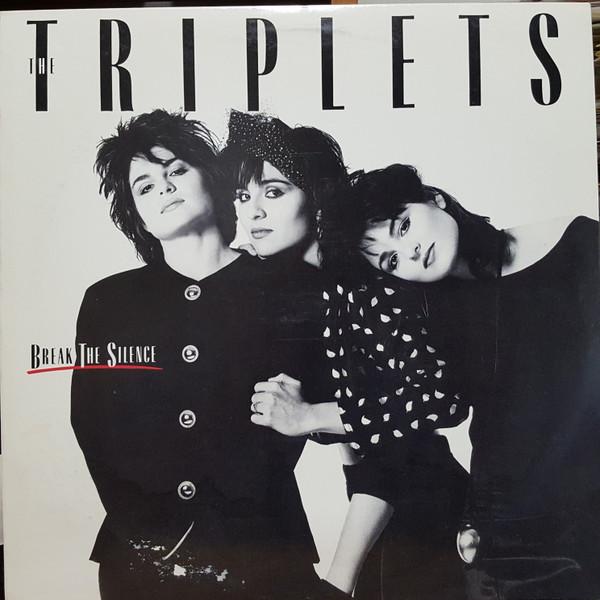 Виниловая пластинка TRIPLETS Break The Silence 604551YPROMO Elektra 1986 US Поп Б/у