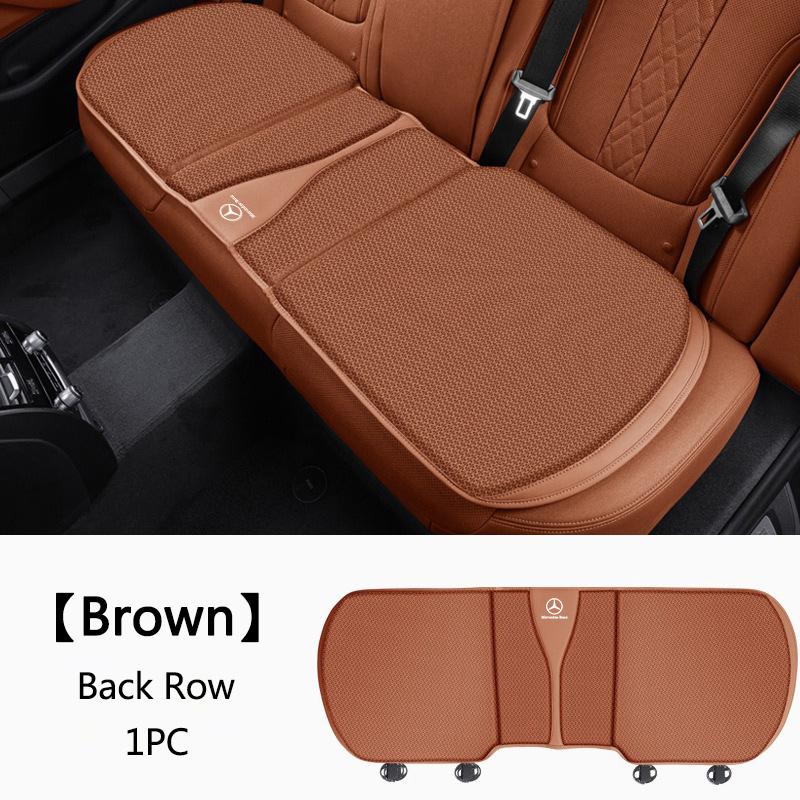 SFX1  High Quality Car Seat Breathable Cushion Mesh Seat Pad Anti-Slip Protector For Mercedes Benz C E S Class GLC GLB GLE GLS Sticker