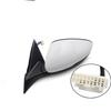 Пара для Honda Accord Белый Левая Правая Сторона Электропривод Подогрев Зеркало с Поворотником