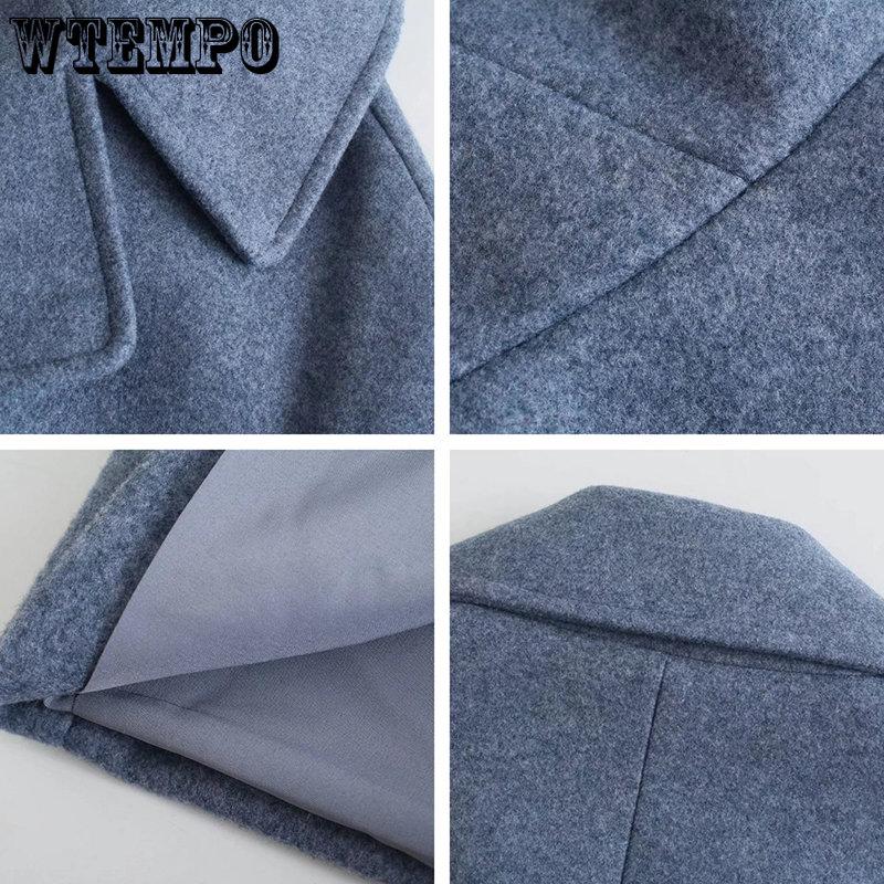 Женские однотонные длинные шерстяные пальто, офисные женские теплые толстые элегантные куртки с длинными рукавами, женские повседневные свободные пальто