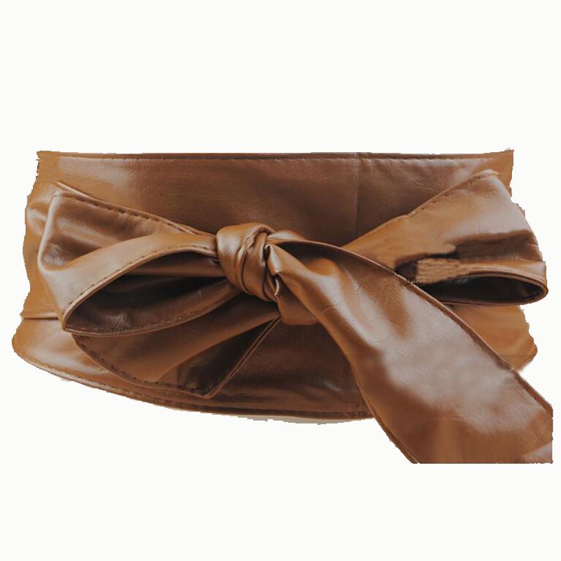Кожаный бант, удлиненный, 1 шт., высокое качество, 10 цветов, Прямая доставка, аксессуары, широкие ремни