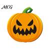 Halloween Coaster Wooden Pumpkin Coaster, Non-Slip Table Mat, Heat Stable Non-slip Insulation Waterproof for Holiday Party Home Decor Accessory