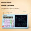 High-Looking Plastic Multi-Functional Handwriting Calculator Tablet Dual-Power Supply Portable Device Model CYP-2208 Private