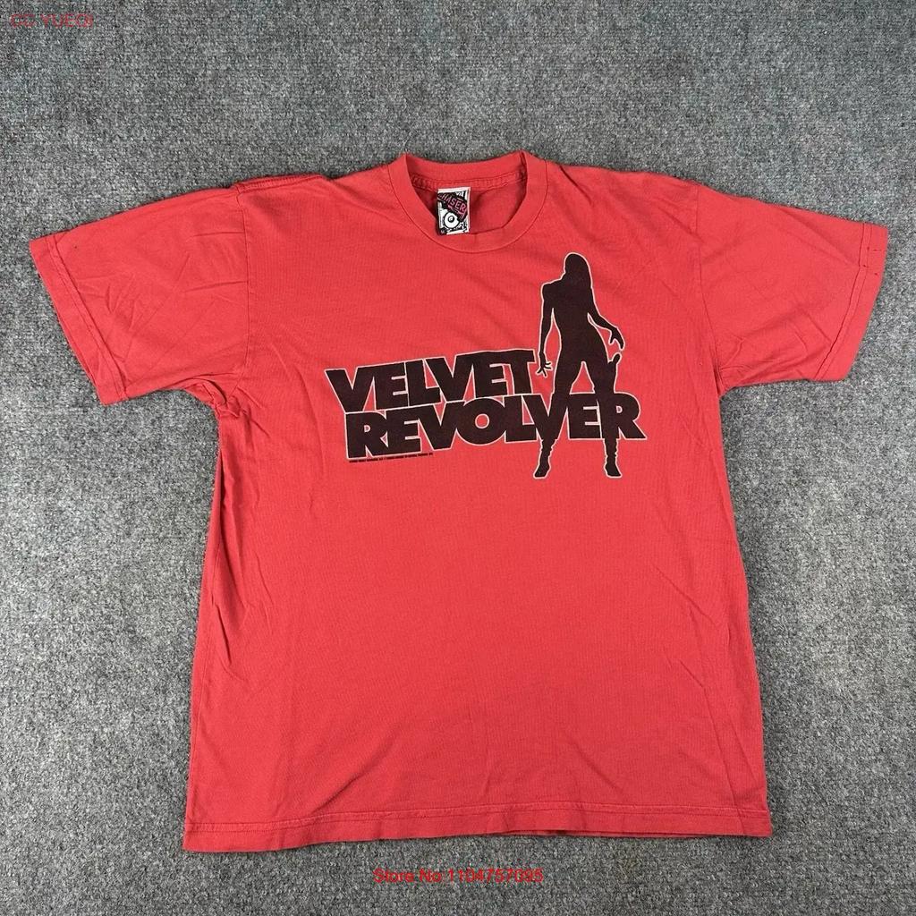 Logo Velvet Revolver Band T Shirt Concert S 5xl Cm973 Vintage Fashion Slightly Breathable Comfortable Unisex Stretched
