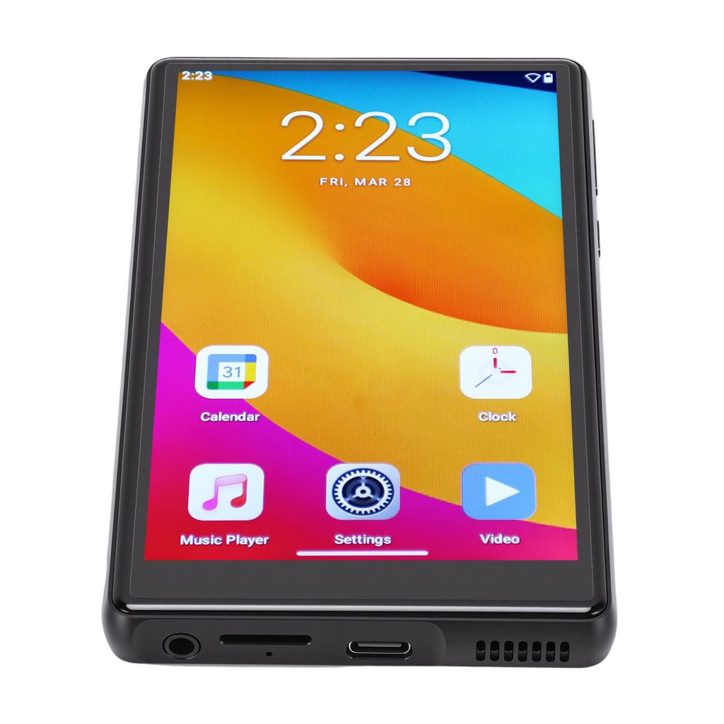 MP3-плеер 5,0-дюймовый HD Full Touch Screen 4G 64G WiFi Bluetooth 5.0 MP3-плеер с FM-радио Электронная книга