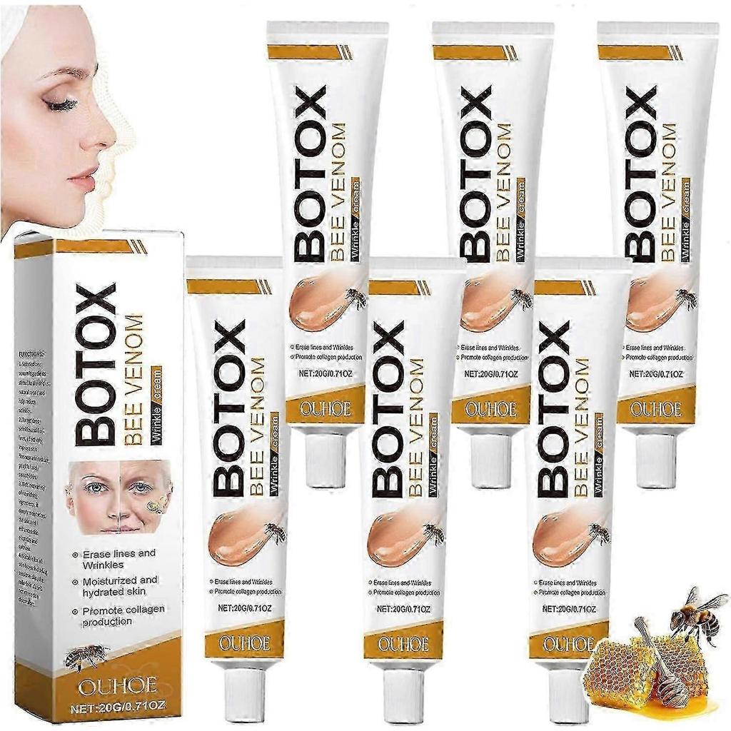6x Bee Venom Wrinkle Removal Cream, Bee Venom Anti-wrinkle Firming Cream, Bee Venom Cream