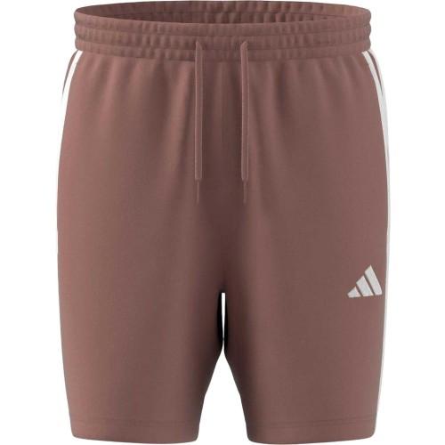 Adidas Mens Fleece 3 Stripes Shorts