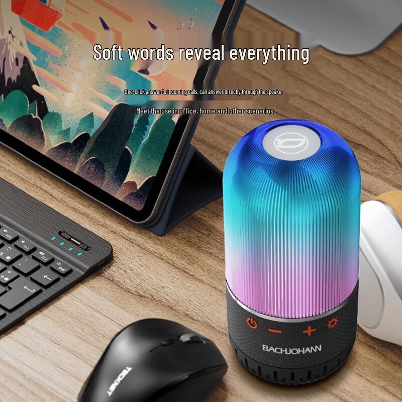 Bach John Q8 Portable HIFI Bluetooth Speaker