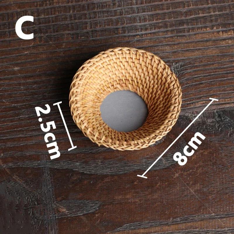 1 шт. Бамбуковое ситечко для чая Традиционные церемониальные принадлежности Японский ротанг Деревянная воронка для чайных листьев Инструмент для просеивания для дома и кухни