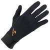 RS TAICHI Bike Autumn/Winter Brushed Lining Thermal Cold Protection Stretch Long Cuff Warm Ride Inner Gloves (Long) RST131 BLACK L