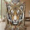 Royal Princess Throne Theme blanket Lightweight Warm Flannel Blanket Decorative Throw Blanket for Home Decoration