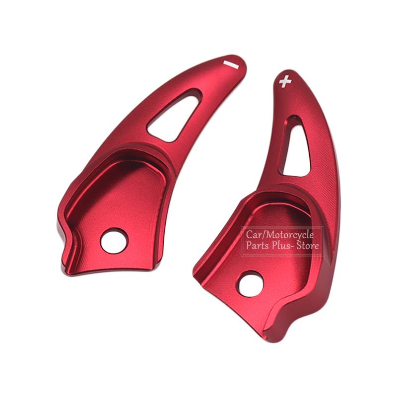 CNC Billet Aluminum Steering Wheel Shift Paddle Extension For Dodge Challenger Charger Chrysler 300 Jeep SRT Sport Gear Shift Accessory