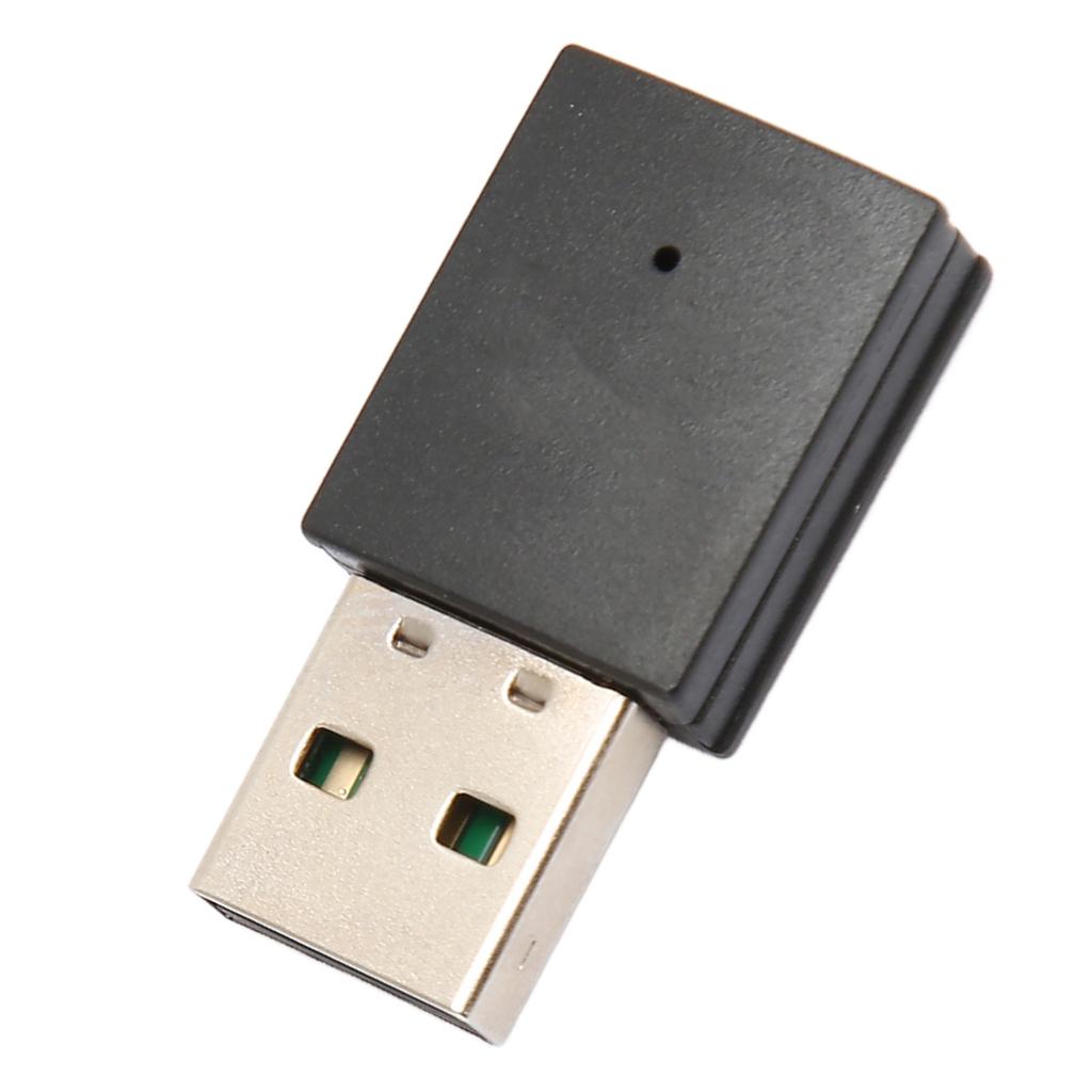 WiFi адаптер USB 2.0 2.4G 5G двухдиапазонный 600 Мбит/с с антенной для усиления сигнала, защитой от помех, для