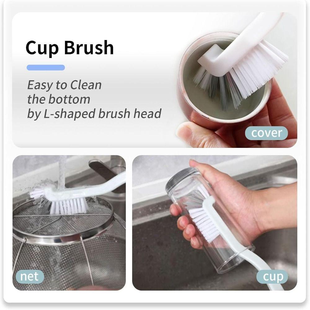 11Pcs Hard Bristle Crevice Cleaning Brush Set Kitchen Cleaning Brush Kit Cleaning Supplies