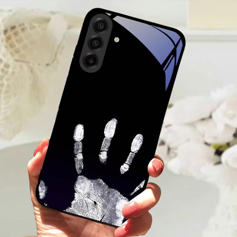 Чехол для Samsung Galaxy S25FE Модный Чехол-бампер с изображением Льва и Цветов из Закаленного Стекла Ударопрочный Защита Камеры для Galaxy S25 S 25 FE