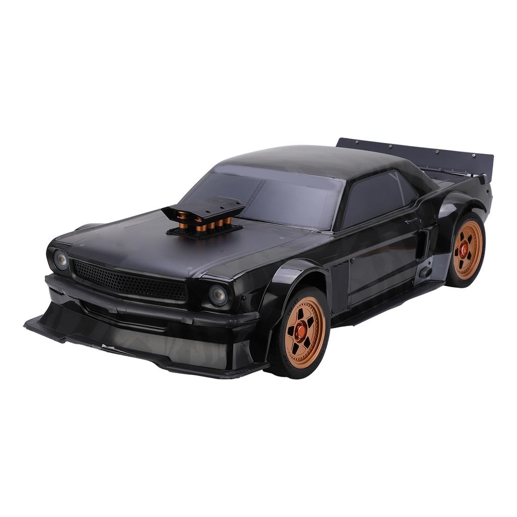 EX‑07 1 7 RC Car Frame Kit with Wheels Aluminum Alloy DIY Remote Control Car Chassis Frame Model Accessory