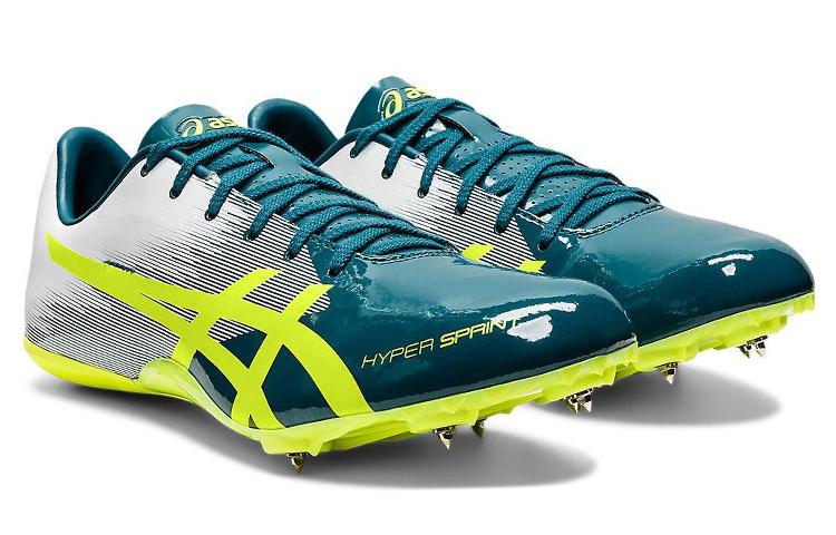 Мужские кроссовки ASICS Hypersprint 7 D 'Белый Зеленый'