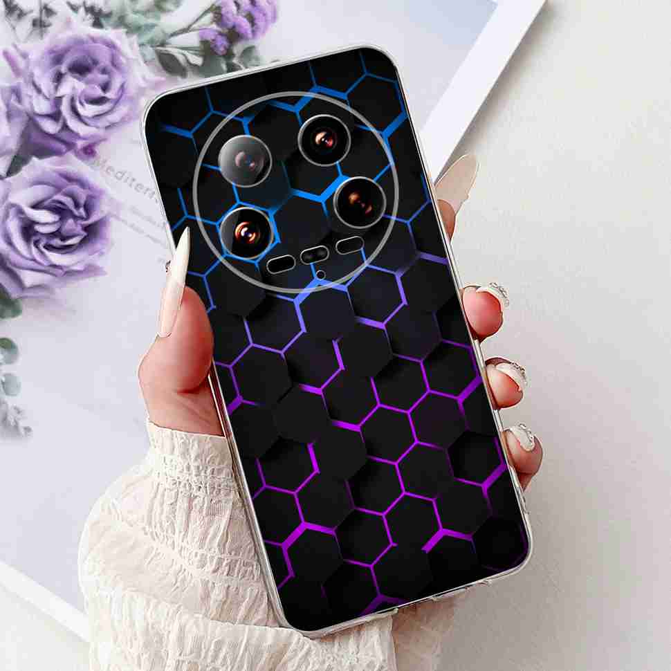 Case For Xiaomi 14 Ultra Butterfly Silicone Soft Phone Cover For Xiaomi Mi 14 Mi14 Ultra Shockproof Back Fundas Xiaomi 14Ultra
