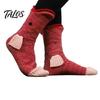 Crocodile Socks for Men Knit Animal Funny Warm Winter Floor Unisex Quirky Cute Shark Fish Gift Xmas Valentine's Day Mother's Design Crew