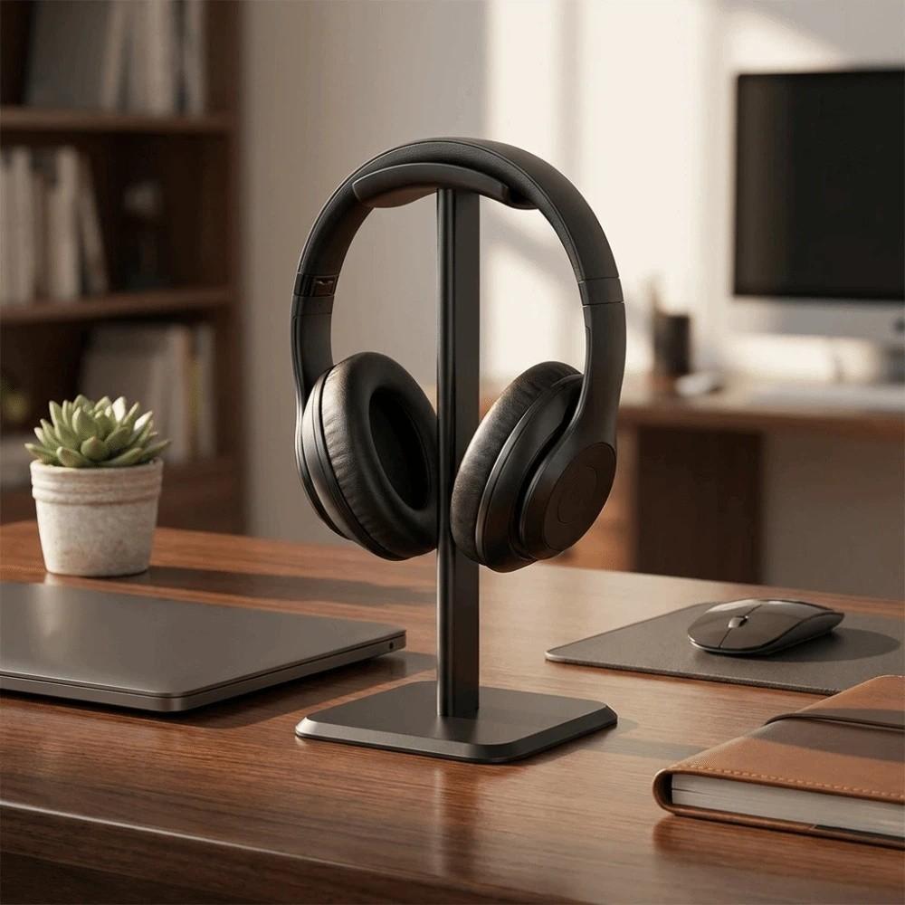 Space-Saving Headphone Stand Sturdy Earphones Hanger Organizer Headphone Rack Gaming Room