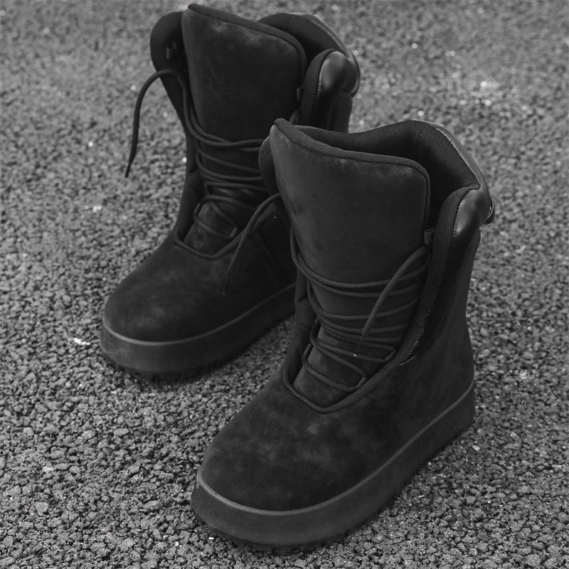 2025 Men's High-Top Autumn Boots - Thick-Soled Casual Plaster Boots Y01
